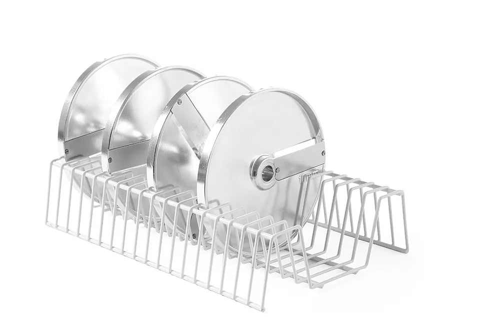 Gestell für 18 Gemüseschneidscheiben, HENDI, 400x250x(H)90mm