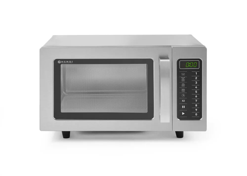 Mikrowelle, programmierbar 1000W, HENDI, 23L, 230V/1550W, 509x572x(H)306mm