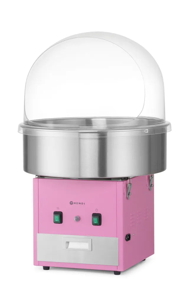 Zuckerwatte-Maschine , HENDI, Schwarz, 220-240V/1130W, 520x520x(H)503mm