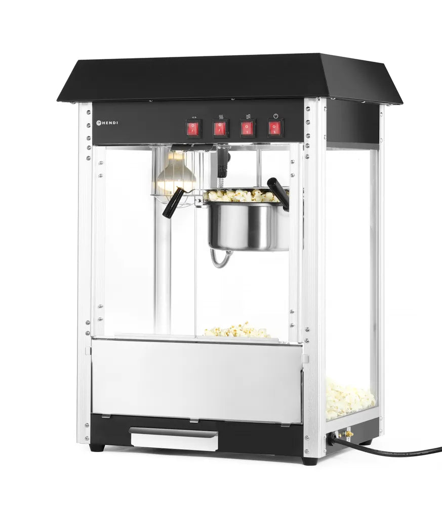 Popcorn-Maschine, HENDI, Rot, 230V/1155W, 560x420x(H)760mm