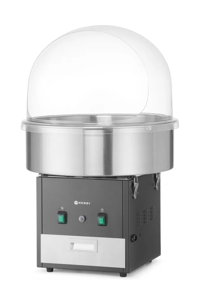 Zuckerwatte-Maschine , HENDI, Schwarz, 220-240V/1130W, 520x520x(H)503mm