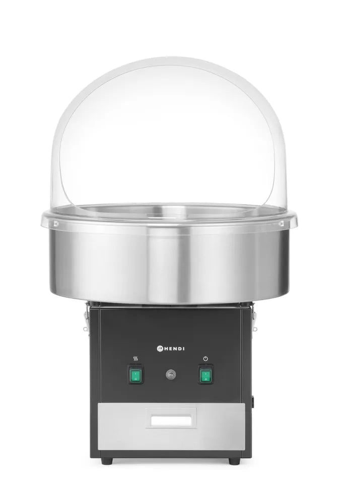 Zuckerwatte-Maschine , HENDI, Schwarz, 220-240V/1130W, 520x520x(H)503mm