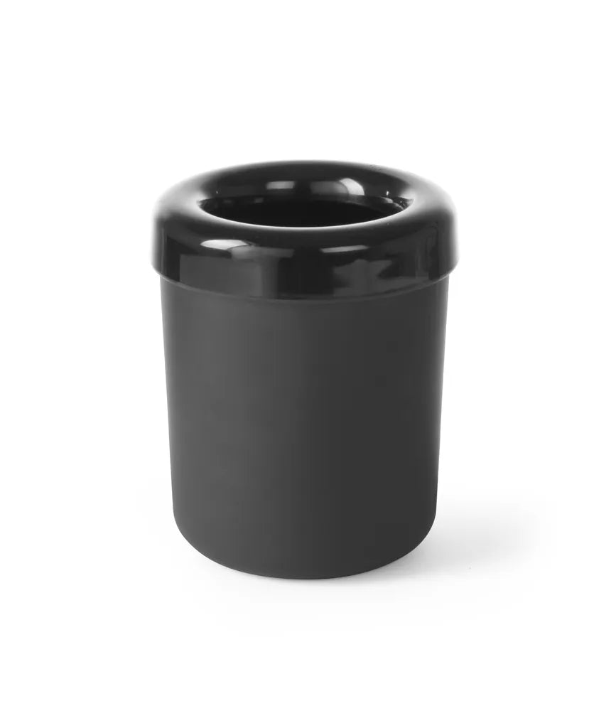 Tischabfalleimer oder Besteckhalter, HENDI, Schwarz, ⌀130x(H)160mm