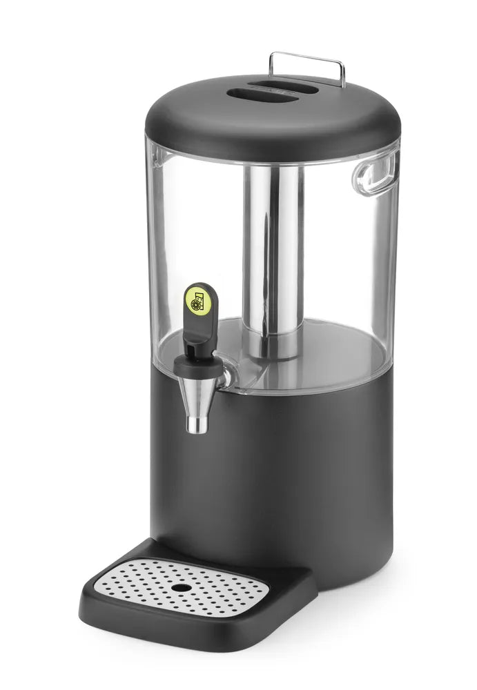 Saftspender UNIQ, HENDI, designed by Robert Bronwasser, 4L, Schwarz, 315x211x(H)431mm