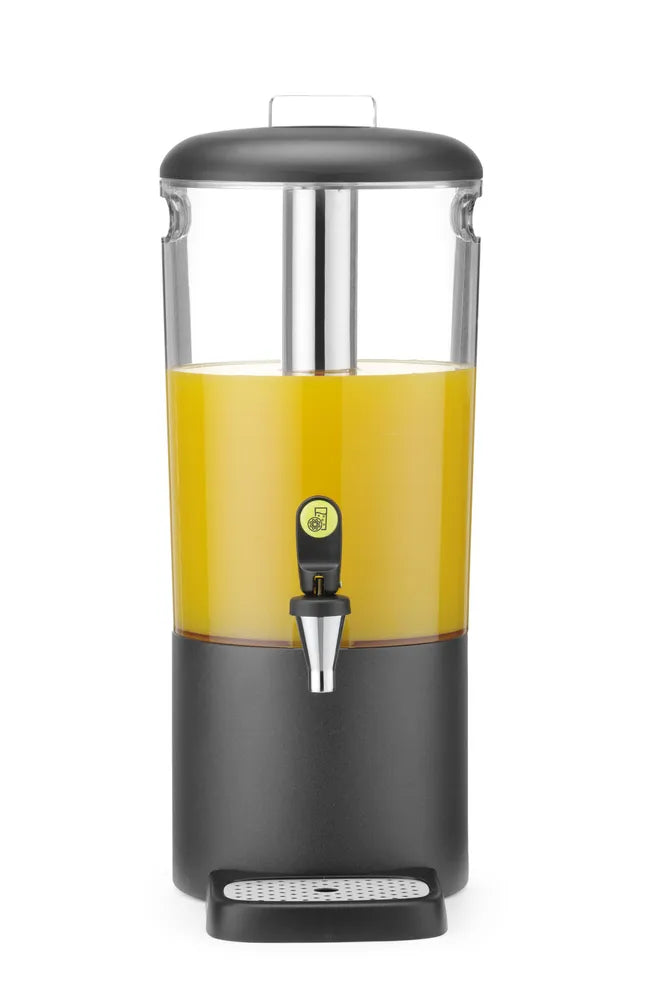 Saftspender UNIQ, HENDI, designed by Robert Bronwasser, 8L, Schwarz, 318x216x(H)532mm