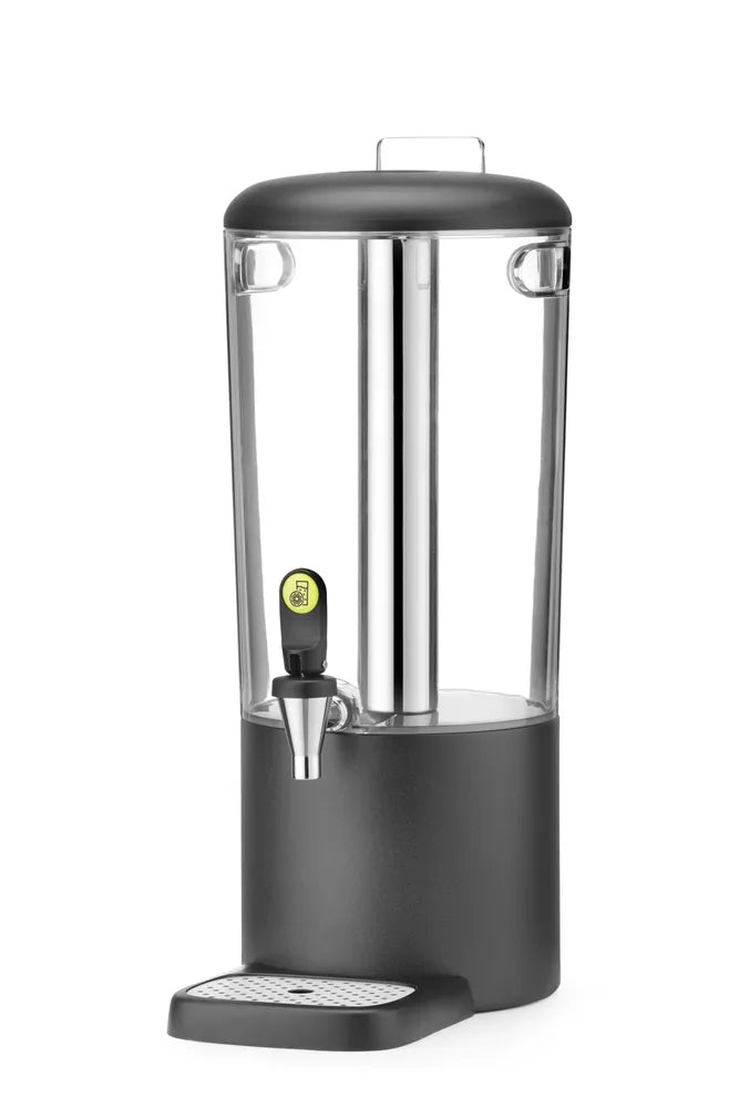 Saftspender UNIQ, HENDI, designed by Robert Bronwasser, 8L, Schwarz, 318x216x(H)532mm