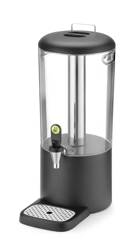 Saftspender UNIQ, HENDI, designed by Robert Bronwasser, 8L, Schwarz, 318x216x(H)532mm