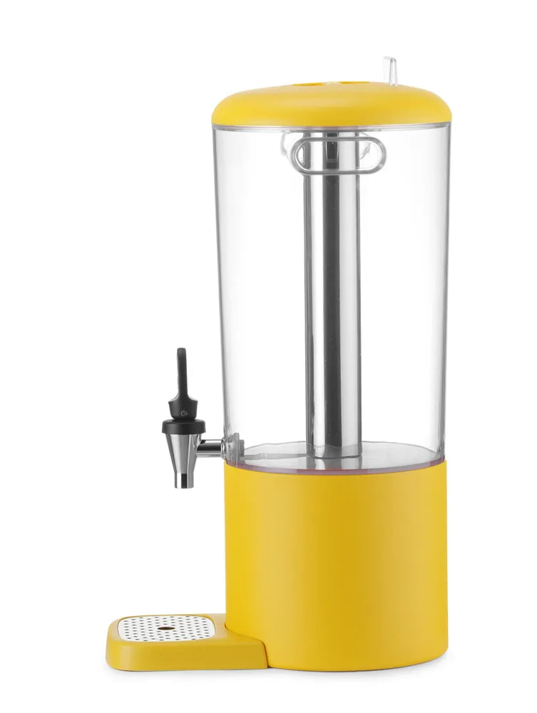Saftspender UNIQ, HENDI, designed by Robert Bronwasser, 8L, Gelb, 318x216x(H)532mm