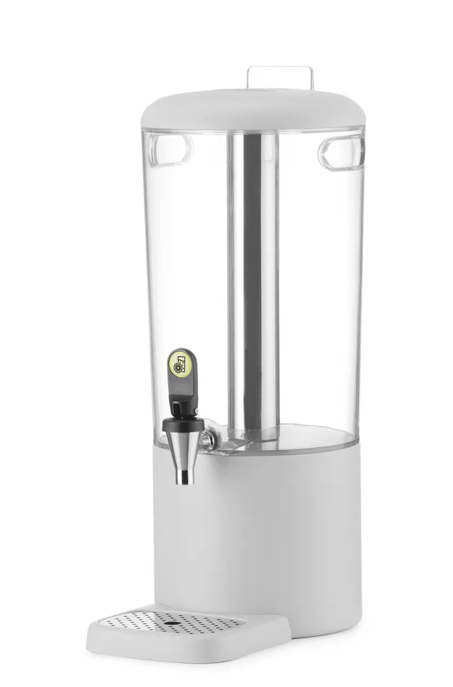 Saftspender UNIQ, HENDI, designed by Robert Bronwasser, 8L, Weiß, 318x216x(H)532mm