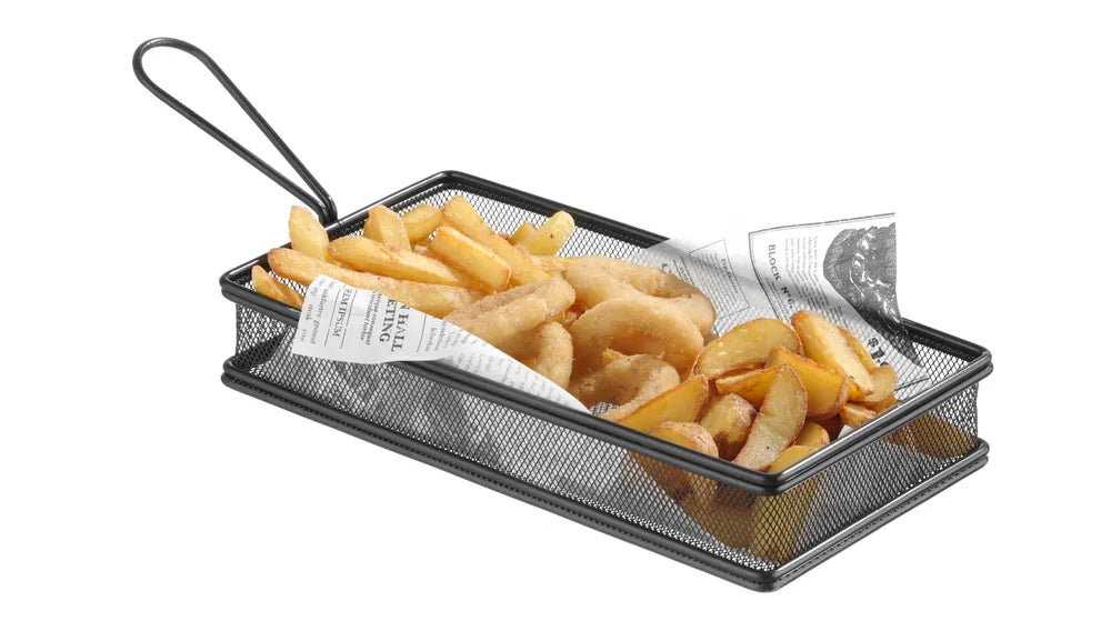 Miniatur-Frittierkörbe, HENDI, 125x100x(H)85mm
