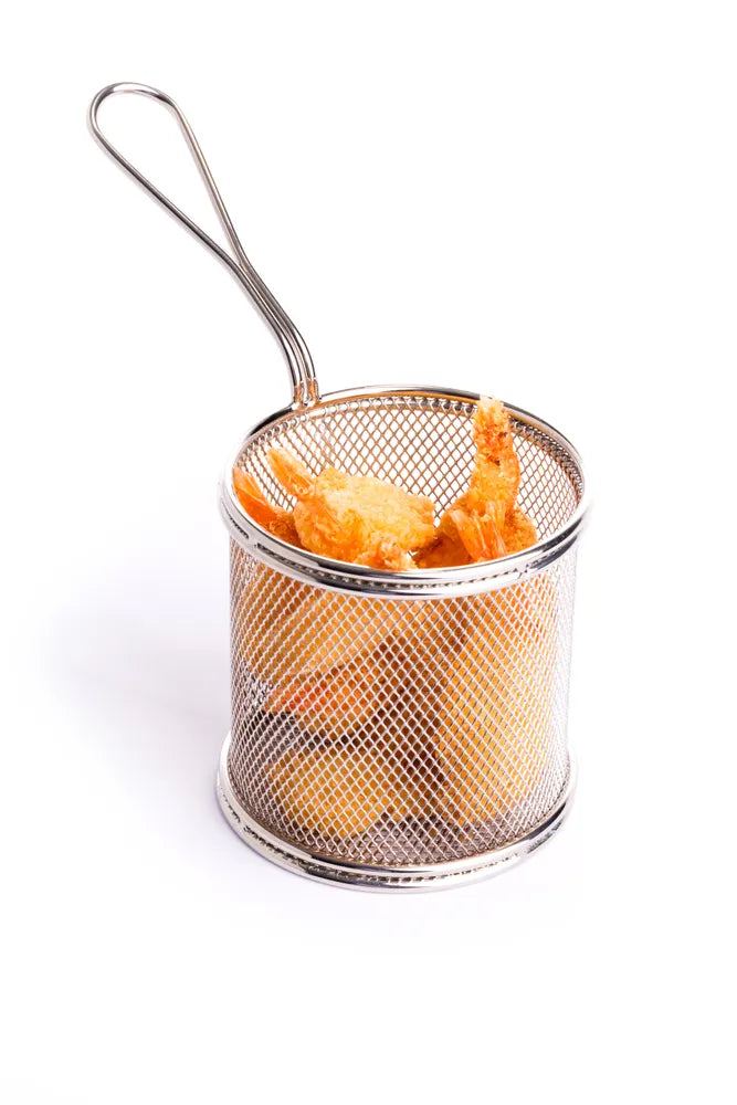Miniatur-Snack-Frittierkörbe, HENDI, 90x90x(H)90mm