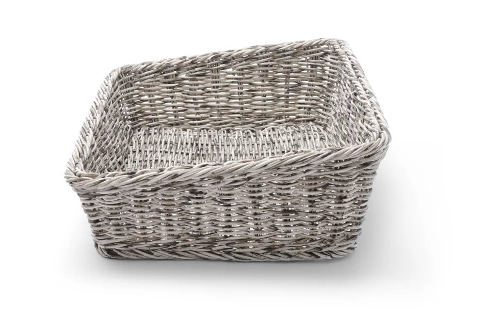 Brotkorb, abgeschrägt, HENDI, Hellgrau, 400x300x(H)120mm