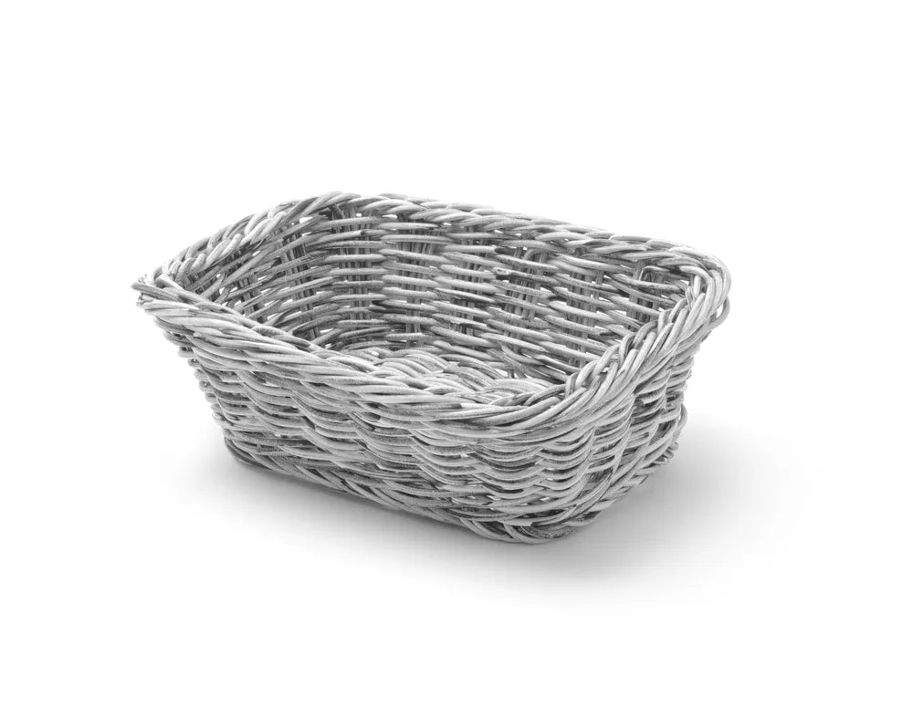 Brotkorb, rechteckig, HENDI, Hellgrau, 190x130x(H)60mm