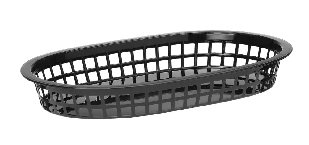 Servierkörbe im Fastfood-Stil, HENDI, Schwarz, 6 Stk., 272x175x(H)38mm