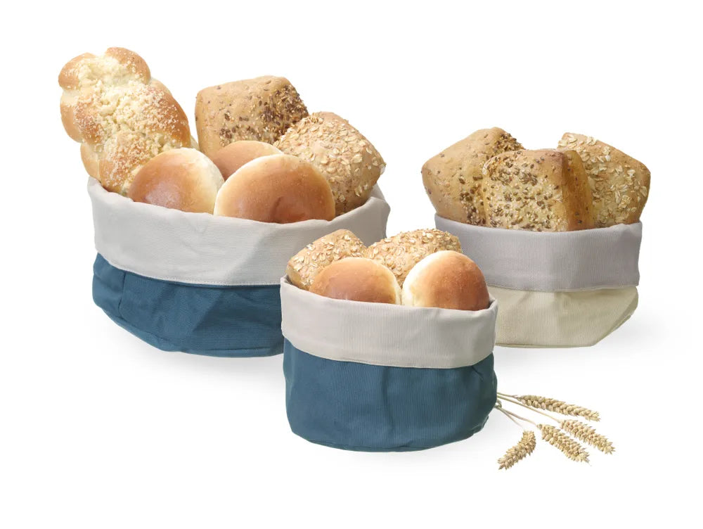 Brottaschen, rund, HENDI, Dunkelgrau, ⌀200x(H)200mm