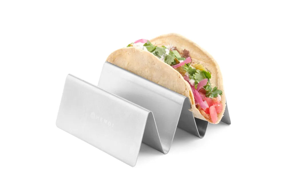 Taco-Halter, HENDI, 2 Fächer, 135x115x(H)50mm