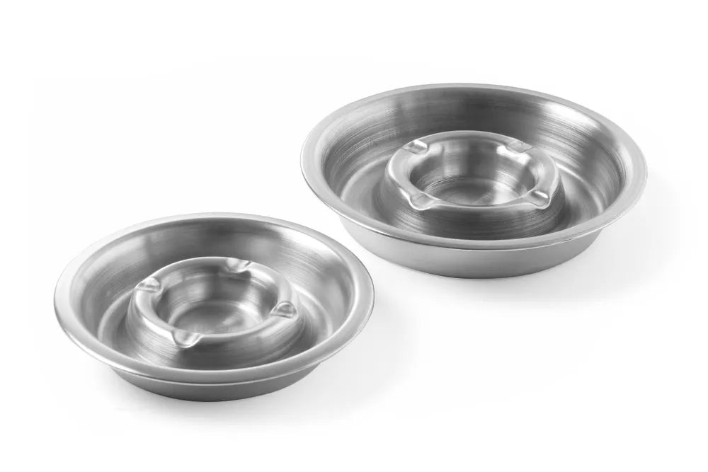 Aschenbecher mit Rinne, HENDI, ⌀140x(H)30mm
