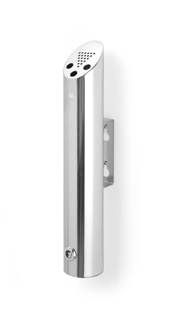 Aschenbecher zur Wandmontage, HENDI, ⌀75x(H)460mm