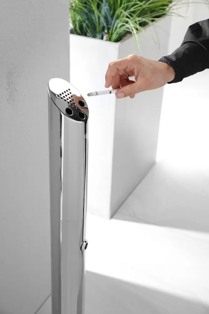 Standaschenbecher Säulenmodell, HENDI, ⌀170x(H)920mm