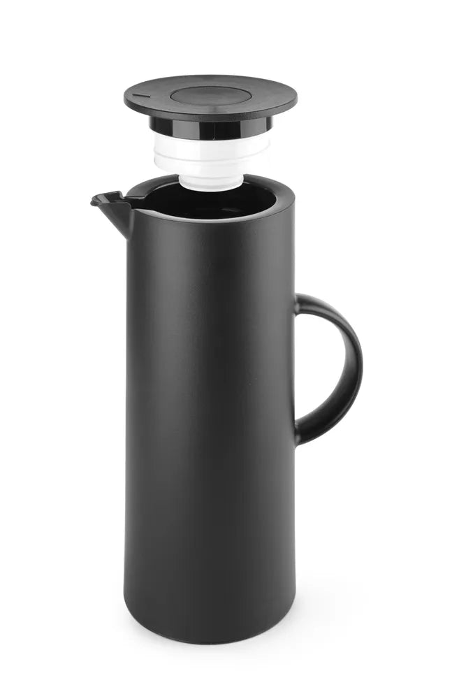 Isolierkanne, HENDI, 1L, Schwarz, ⌀110x(H)289mm