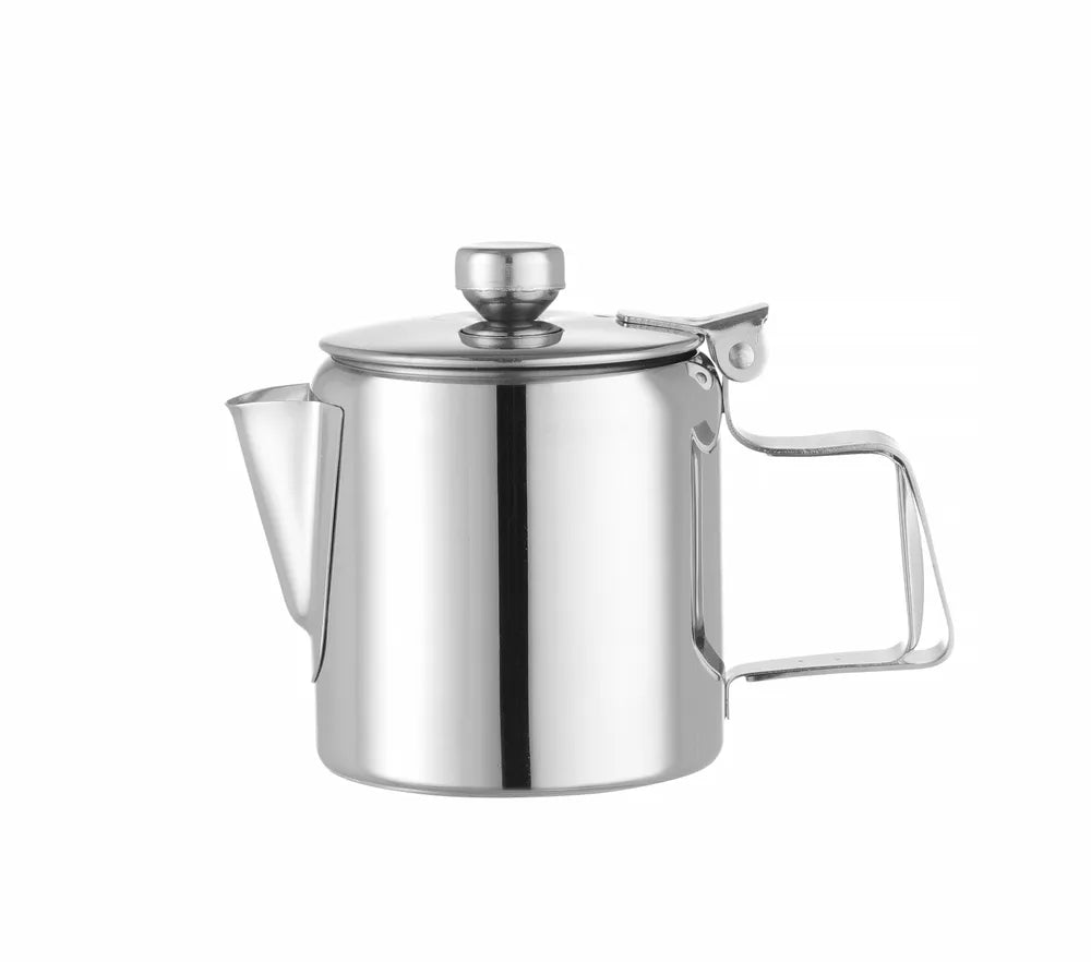 Kaffee-/Teekanne mit Klappdeckel, HENDI, 0,2L, ⌀74x(H)95mm
