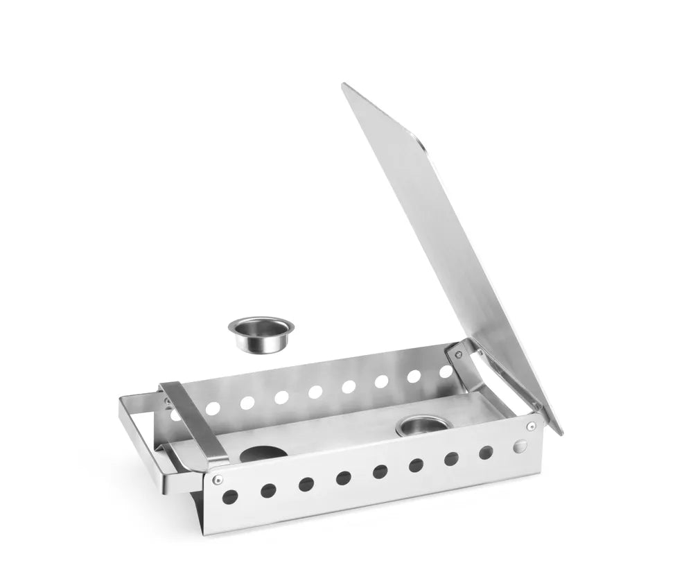 Speisenwärmer mit 2 Teelichthaltern, HENDI, 330x180x(H)65mm
