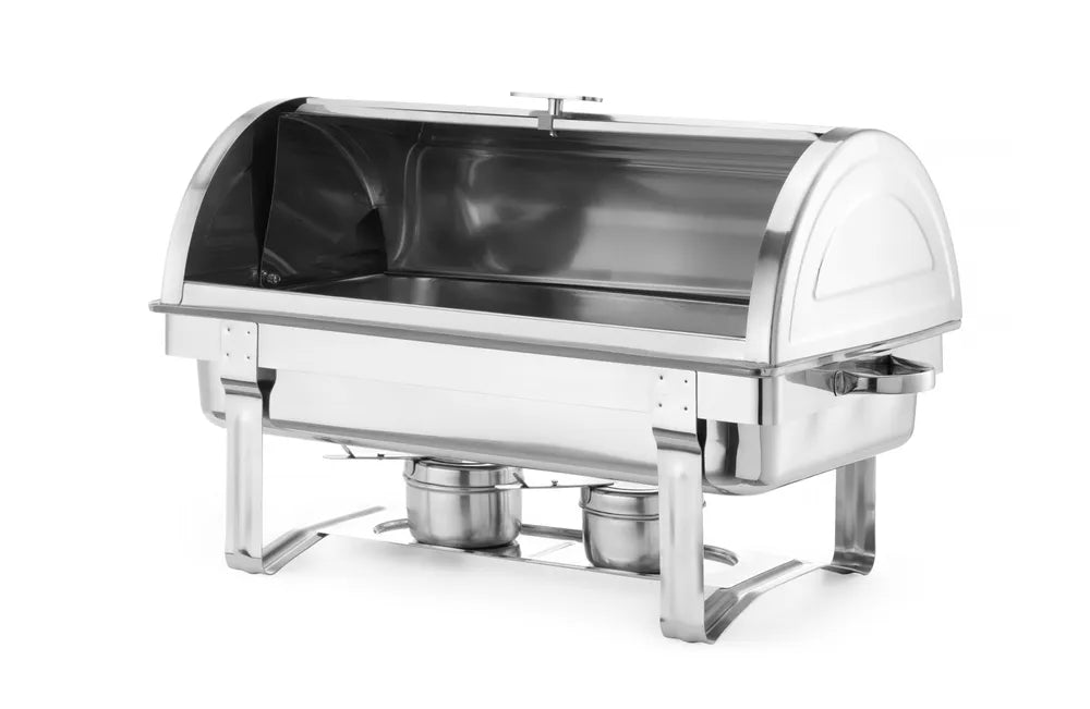Chafing Dish Rolltop Gastronorm 1/1, HENDI, 9L, 590x340x(H)400mm
