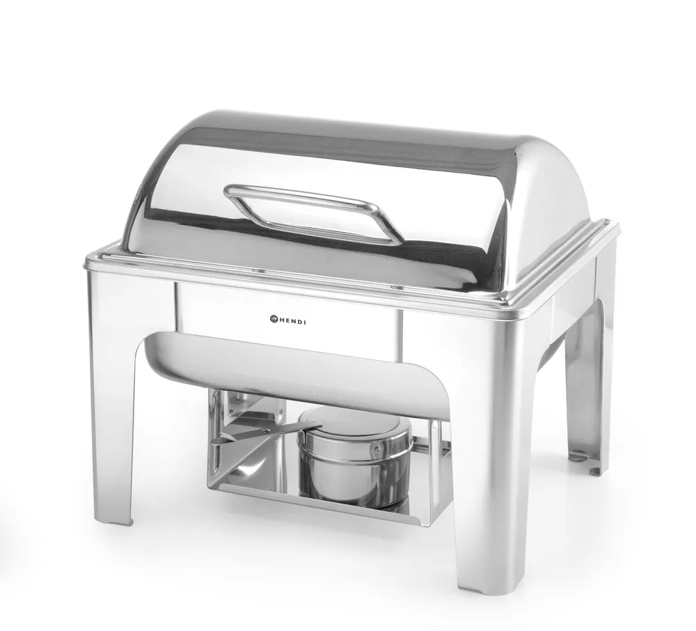 Chafing Dish GN 1/2, Spiegelglanz, HENDI, Profi Line, 4L, 365x345x(H)345mm
