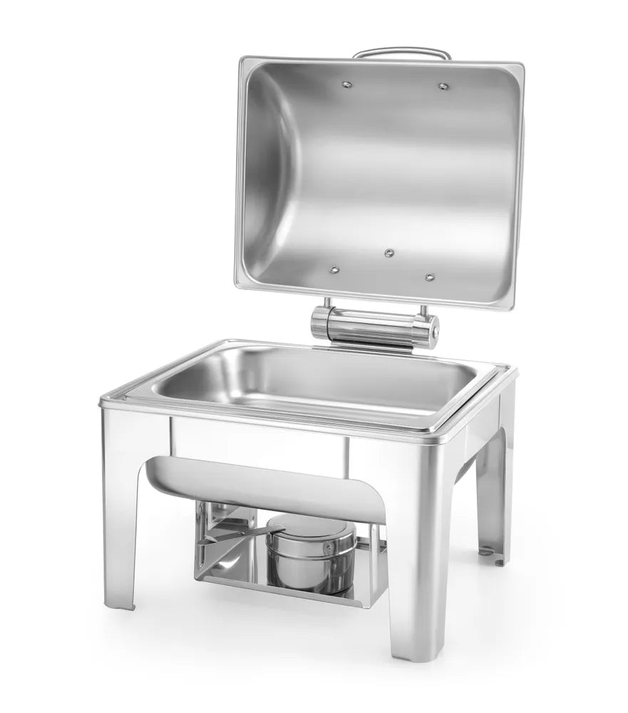 Chafing Dish GN 1/2, Spiegelglanz, HENDI, Profi Line, 4L, 365x345x(H)345mm