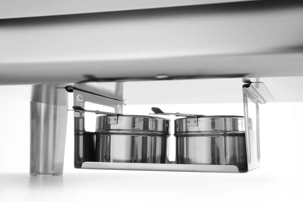 Chafing Dish GN 1/1, satiniert, HENDI, Profi Line, 9L, 570x430x(H)290mm