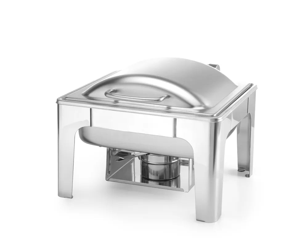 Chafing Dish GN 1/2, Satiniert, HENDI, Profi Line, 4L, 365x370x(H)280mm