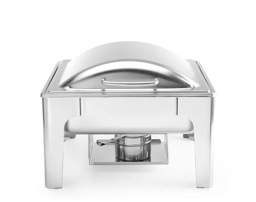 Chafing Dish GN 2/3, satiniert, HENDI, Profi Line, 6L, 395x430x(H)290mm