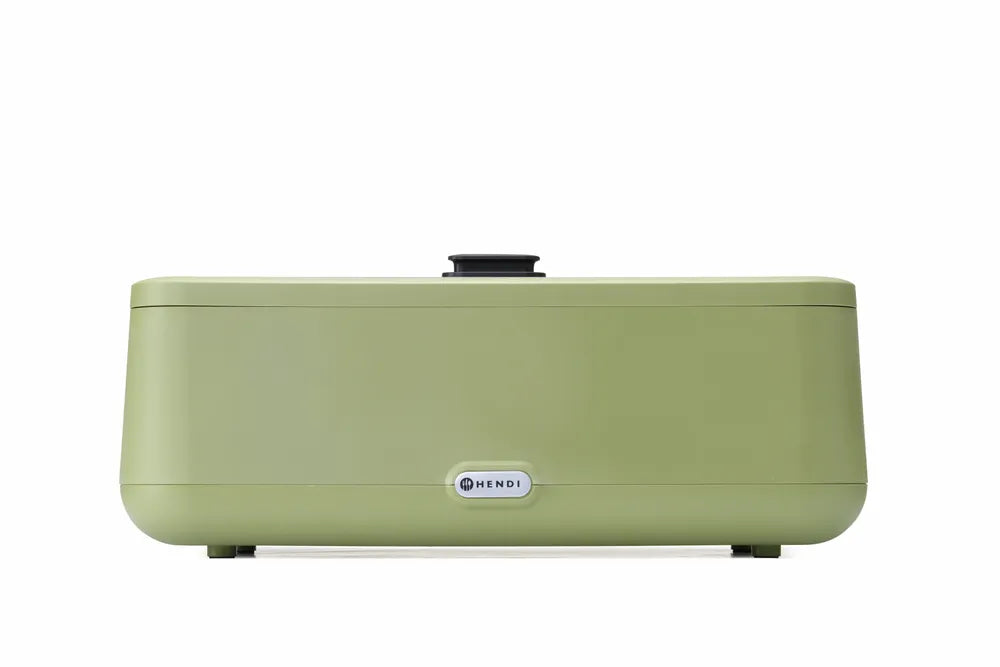 Chafing Dish UNIQ, HENDI, designed by Robert Bronwasser, Grün, 220-240V/700W, 607x402x(H)245mm