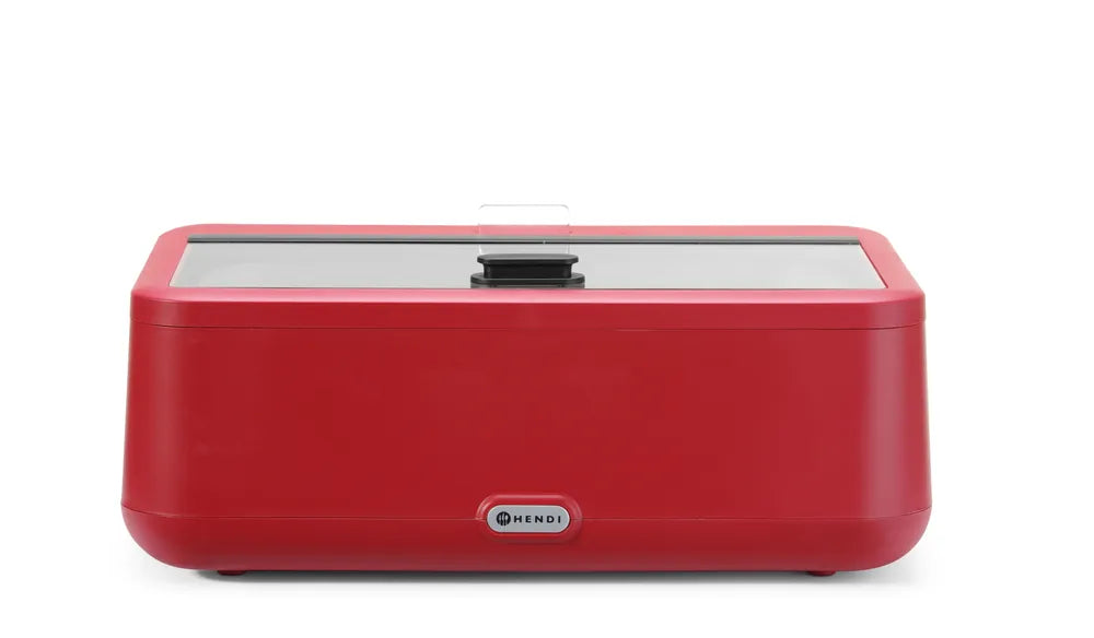 Chafing Dish UNIQ, HENDI, designed by Robert Bronwasser, Rot, 220-240V/700W, 607x402x(H)245mm