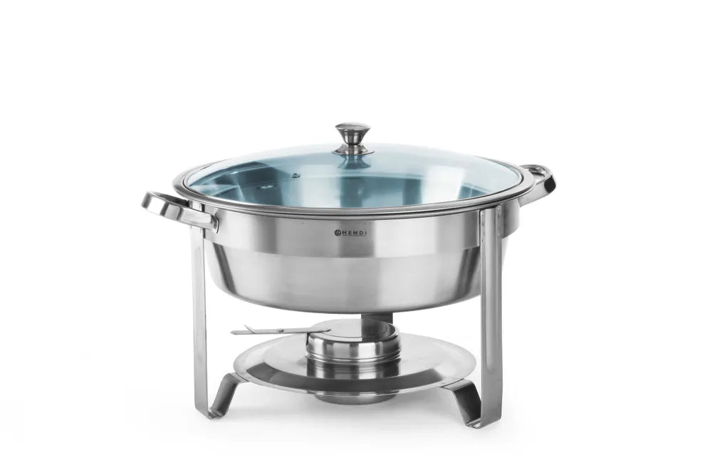 Chafing Dish - rund, HENDI, Kitchen Line, 3,5L, ⌀390x(H)270mm