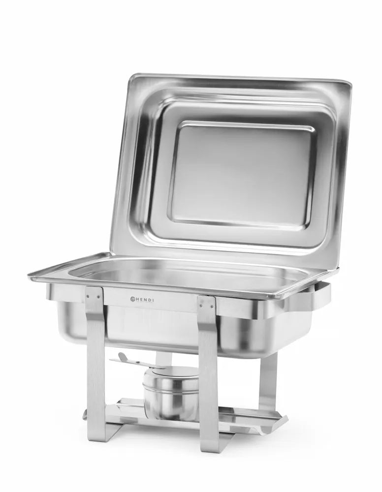 Chafing Dish Gastronorm 1/2, HENDI, Kitchen Line, 4,5L, 385x295x(H)310mm