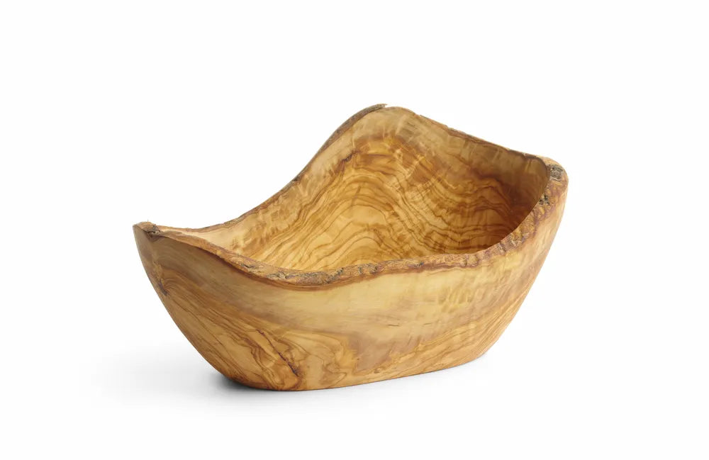 Dekorative Schale aus Olivenholz, HENDI, 300x190x(H)110mm