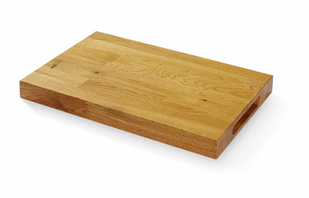 Servierbrett aus Eichenholz, HENDI, 420x280x(H)40mm