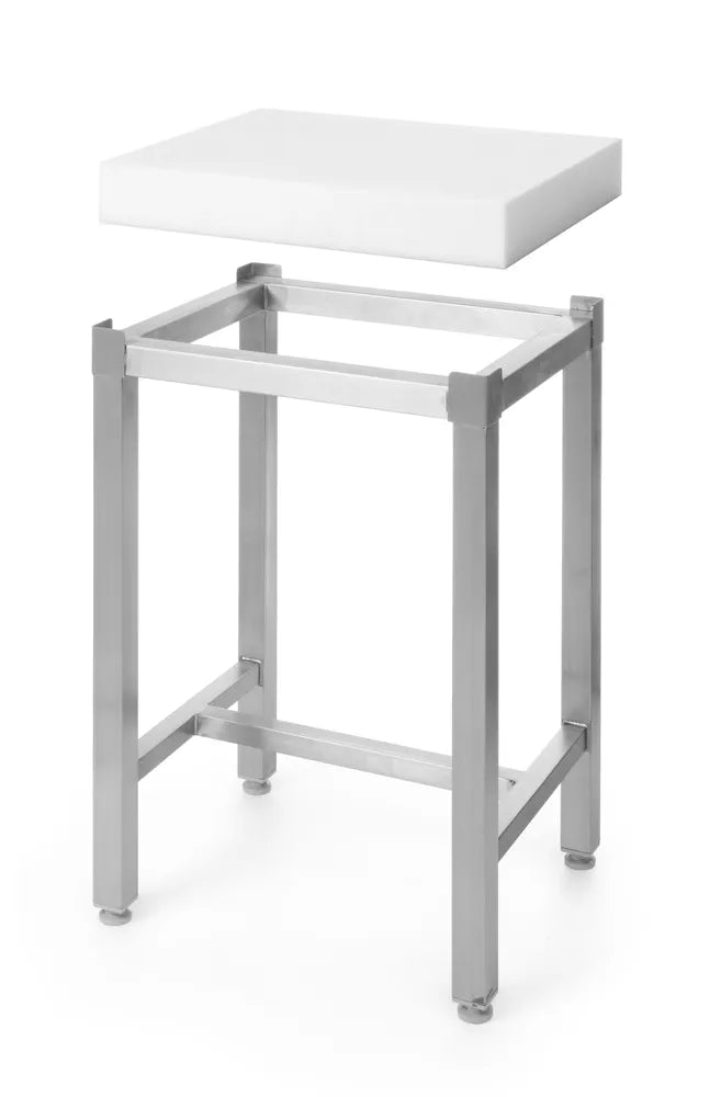 Sockel für Hackblock, HENDI, Untergestell, 500x400x(H)750mm