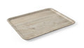 Serviertablett aus Melamin mit Holzoptik , AmerBox, Holz hell, 370x530mm