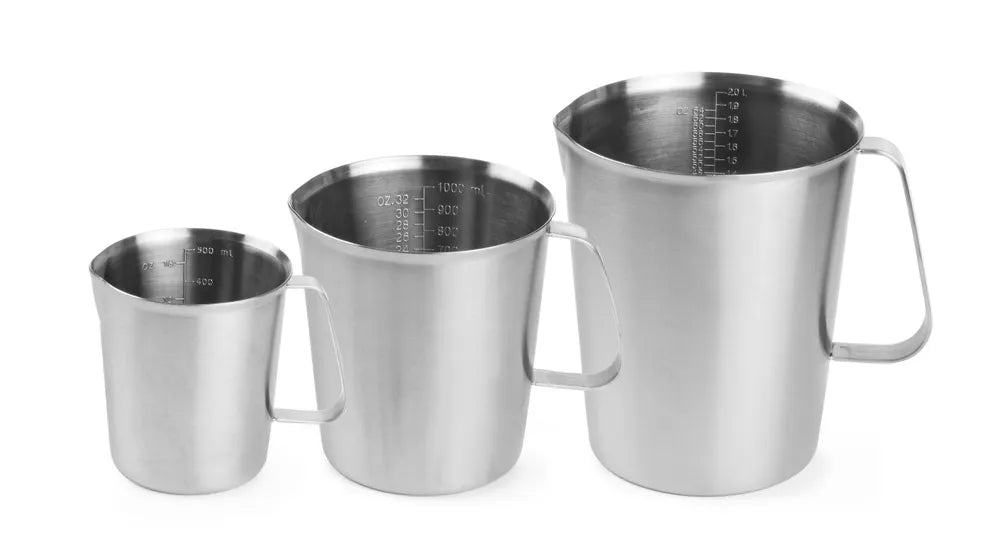Messbecher, Edelstahl, HENDI, 0,5L, ⌀90x(H)105mm