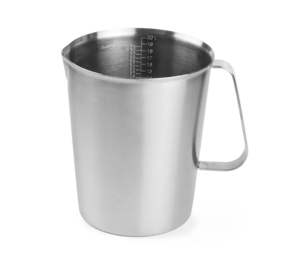 Messbecher, Edelstahl, HENDI, 1L, ⌀120x(H)130mm