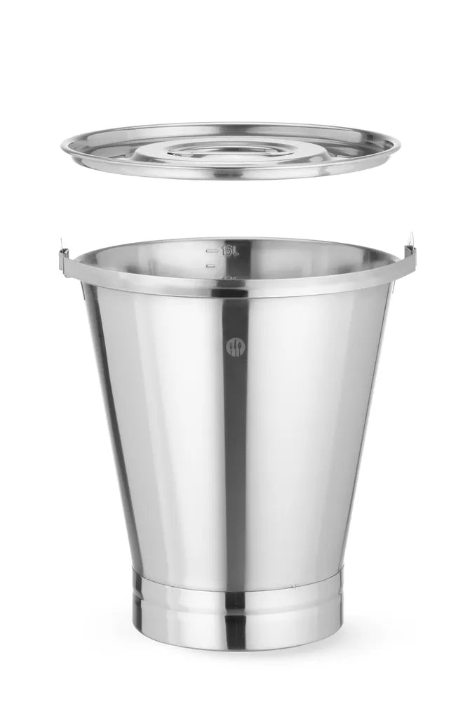 Eimer mit verstärktem Boden Profi Line, HENDI, Profi Line, 15L, ⌀305x(H)330mm