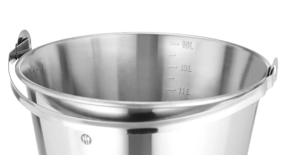 Eimer mit verstärktem Boden Profi Line, HENDI, Profi Line, 15L, ⌀305x(H)330mm