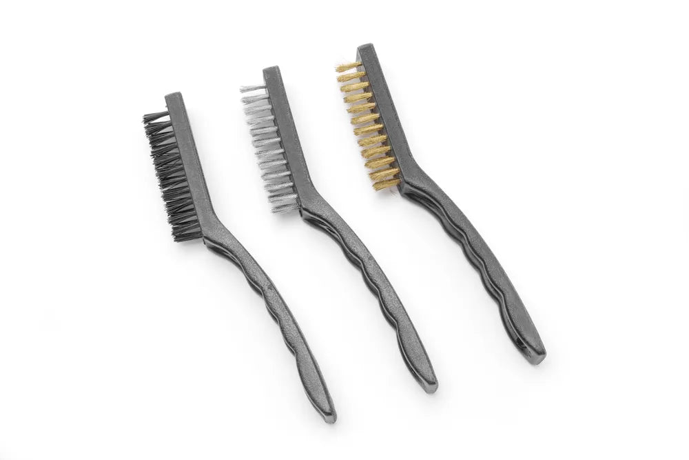 Drahtbürsten-Set, schmal - 3 Stk., HENDI, 3 Stk., (L)178mm