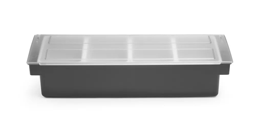 Zutatenbehälter – 4 Fächer, BarUp, 480x150x(H)100mm