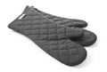 Ofenhandschuhe – 2 Stück, HENDI, Baumwolle mit feuerfester Beschichtung, Schwarz, 2 Stk., (L)380mm
