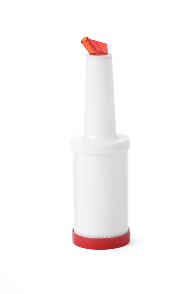 Dosier- und Aufbewahrungsflasche, BarUp, 0,8L, Weiß, ⌀90x(H)300mm