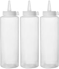 Spenderflaschen, 3er Set, HENDI, 0,7L, Transparent, 3 Stk., ⌀70x(H)240mm
