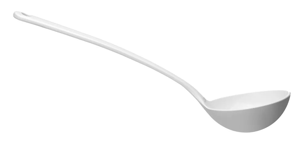 Saucenlöffel, HENDI, 0,14L, Weiß, 300x93mm
